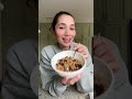Quick and easy post-workout meal: Greek yogurt w granola 😋 #granola #yogurtbowl #postworkout #l...
