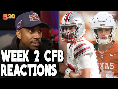 Jeff Teague’s Week 2 CFB Reaction: Arch Manning & Texas HUGE COMEBACK vs. Ohio State, Oregon LOSES