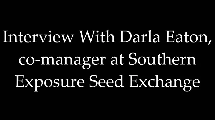 GG 76 | Darla Eaton Southern Exposure Seed Exchange