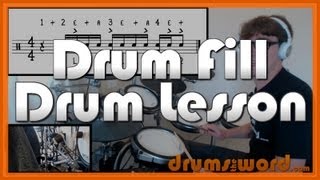 ★ She Said, She Said (The Beatles) ★ Drum Lesson | How To Play Drum FILLS (Ringo Starr)