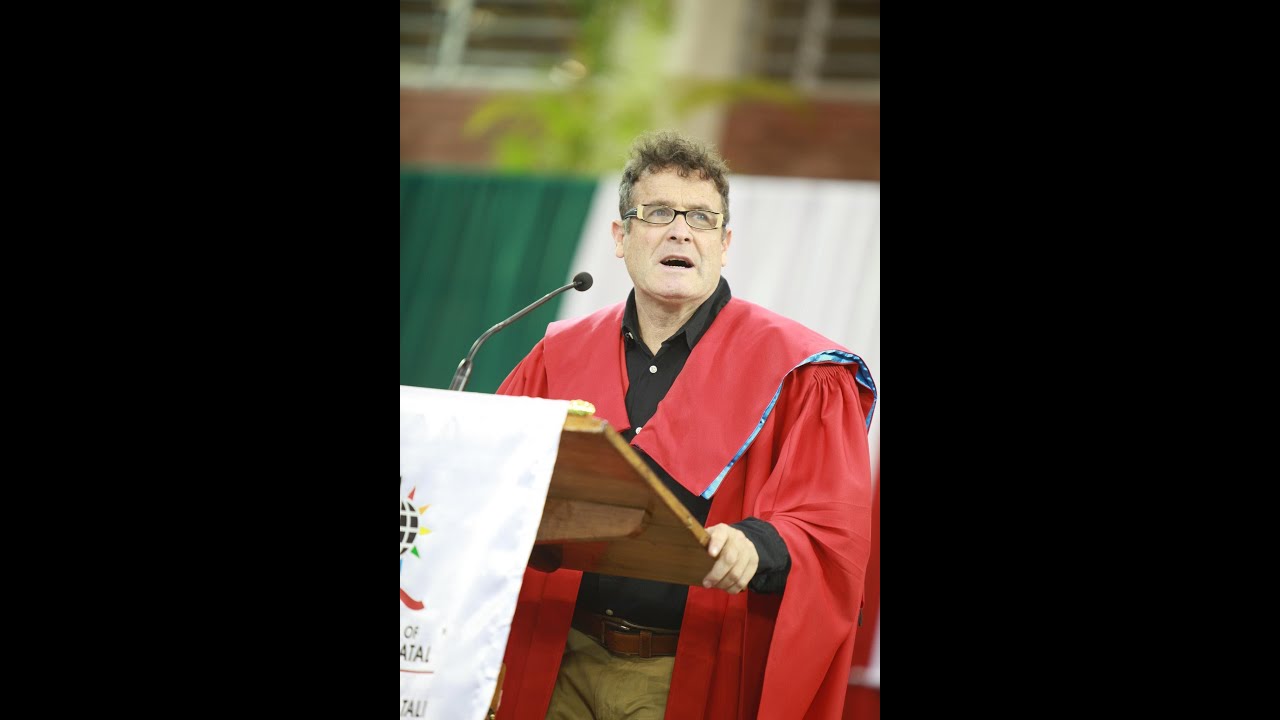 Johnny Clegg Sings Warsong at UKZN Graduation