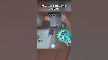 When your Lucio has to do the DPS