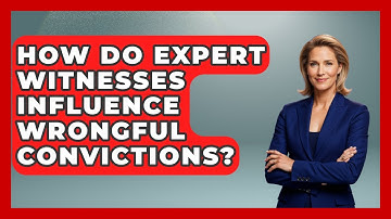 How Do Expert Witnesses Influence Wrongful Convictions? - Jail & Prison Insider