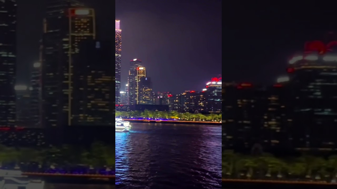 #shorts #reels #china #pearlriver #guangzhou #nightvibes #fyp #travel #world #cruise