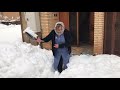 Impresionante nevada en Castellote 21/01/2020