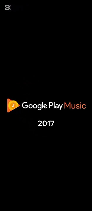 Google play music 2017-2023