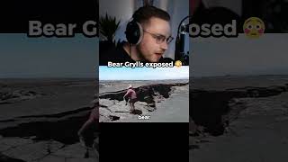 bro actually exposed Bear Grylls 😳