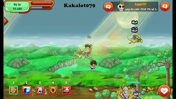 Mở skill 2 đệ tử và cái kết - Ngọc rồng online [kakalot079]