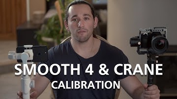 How to Calibrate ZHIYUN Smooth 4 & Crane  - ZY Play APP Demo📱