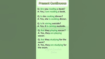Present Continuous Questions & Answers | English Speaking Practice | Learn English