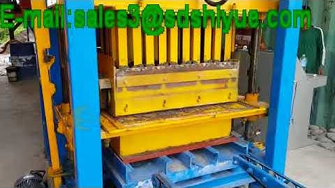 Shiyue QT4 25 automatic block machine