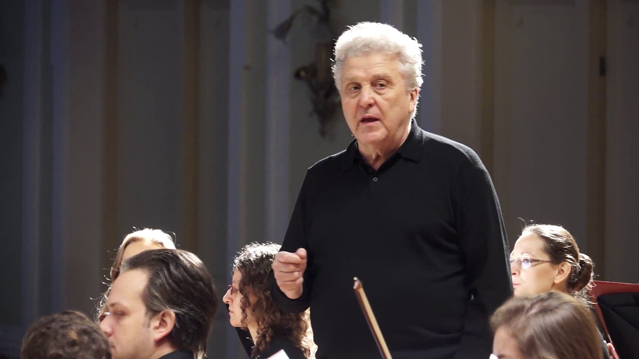мгкп Master class of Vasily Sinaisky (fragment). Conductor – Diane Hoffmann
