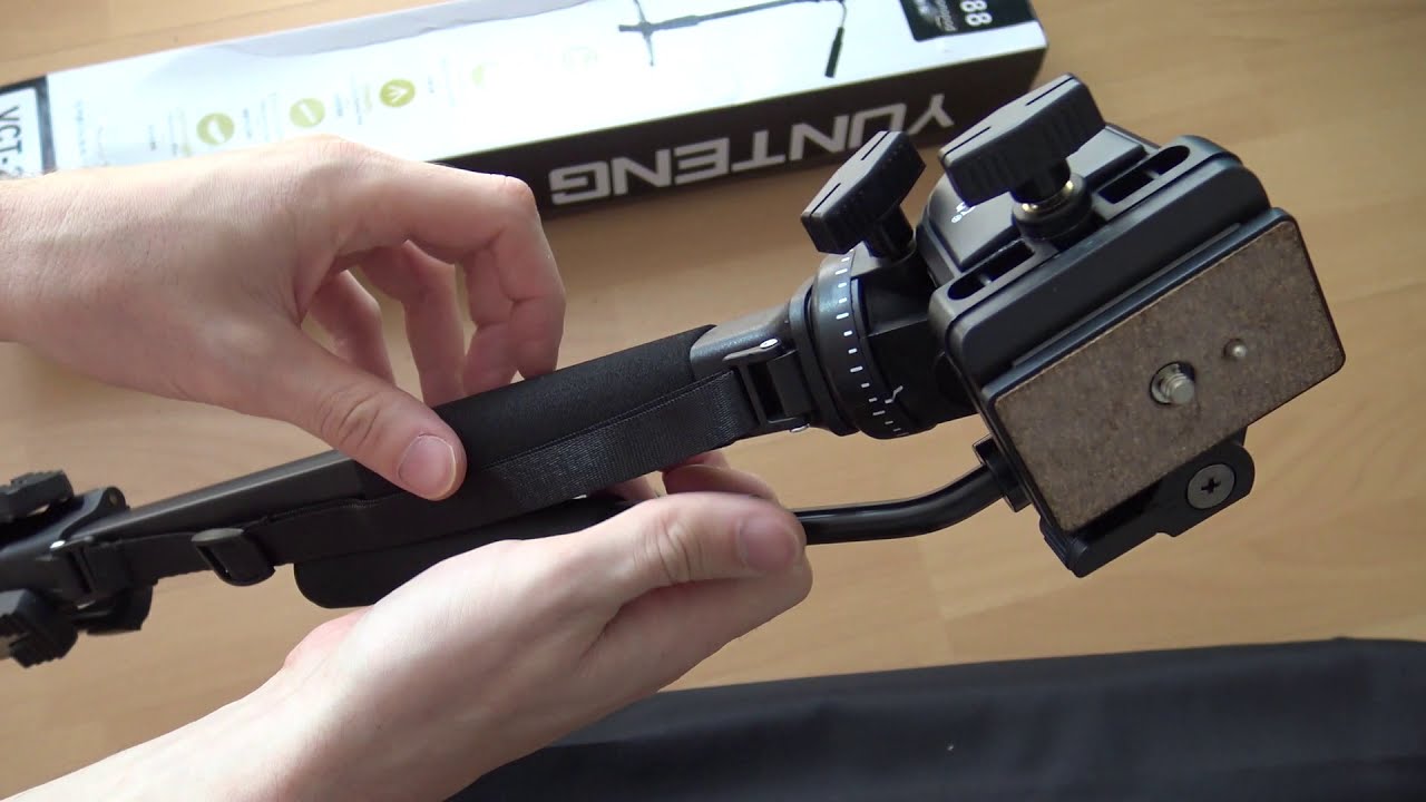 Yunteng VCT-288 Camera Monopod Fluid Pan Head Unipod Holder For Canon Nikon And All DSLR With 1/4" Mount - 44 - View #6