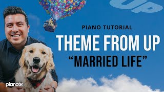 Learn to play 'Married Life' From UP (Easy Piano Version)