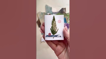 How to fold 16 pages mini zine #zines #zinemaking #minibooks #collageart #paintedpapers #minizine