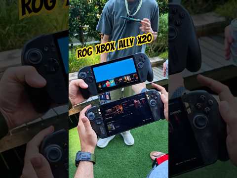 ROG Xbox Ally X20 vs ROG Xbox Ally X!