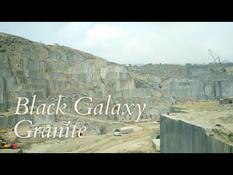 Black Galaxy  Granite Product - video from Regatta Granites India
