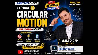 6 Circular Motion | Fast Revision #reneet2026 #amarsir