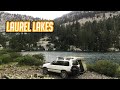 Trail highlights: overland and camping in Laurel lakes, Mammoth California August 2020