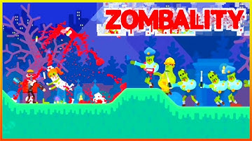 Help! I was eaten by zombies, bowmasters zombie Z days gameplay