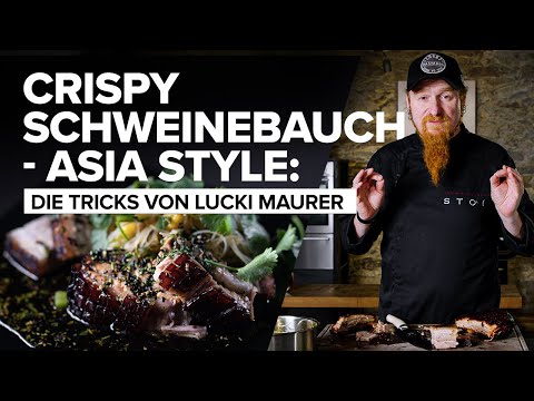 Zweierlei vom Schweinebauch im Asia Style - mit Lucki Maurer