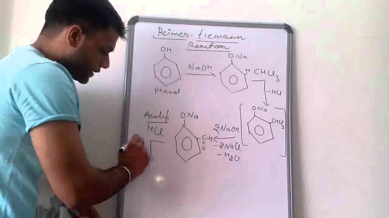 REIMER TIEMANN Reaction Of Phenol Organic Chemistry Class 12th By reimer-tiemann-reaction-of-phenol-organic-chemistry-class-12th-by