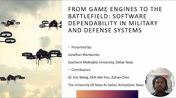 FROM Game engines TO the Battlefield: software dependability in military and ... - Jonathan Wankombe