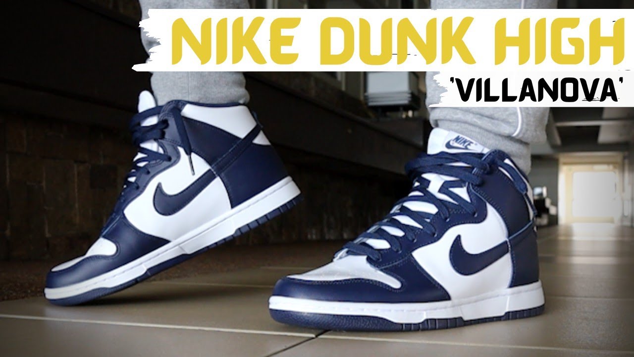 The Most Wearable OG Nike Dunk? Nike Dunk High 'Villanova' Detailed ...