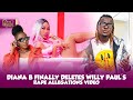 DIANA BAHATI FINALLY DELETES WILLY PAUL’S RÀP£ ALLEGATIONS VIDEO 2 DAYS AFTER COURT ORDER!