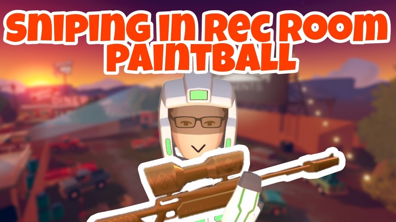SNIPING in Rec Room VR VR PAINTBALL PSVR Am I better than DanTDM