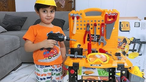 اشتريت لعلاوي عدة تصليح للاطفال kids tool