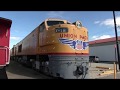 Inside the Union Pacific gas turbine electric X-18 Illinois railroad museum 2016