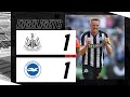 Newcastle united 1 brighton and hove albion 1  premier league highlights