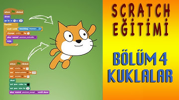 SCRATCH EĞİTİMİ-4 KUKLA ( Programlama Eğitimi)
