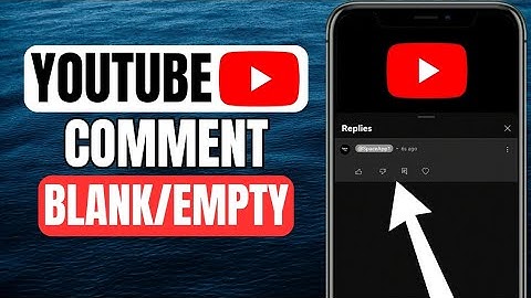 How To Comment Blank On YouTube