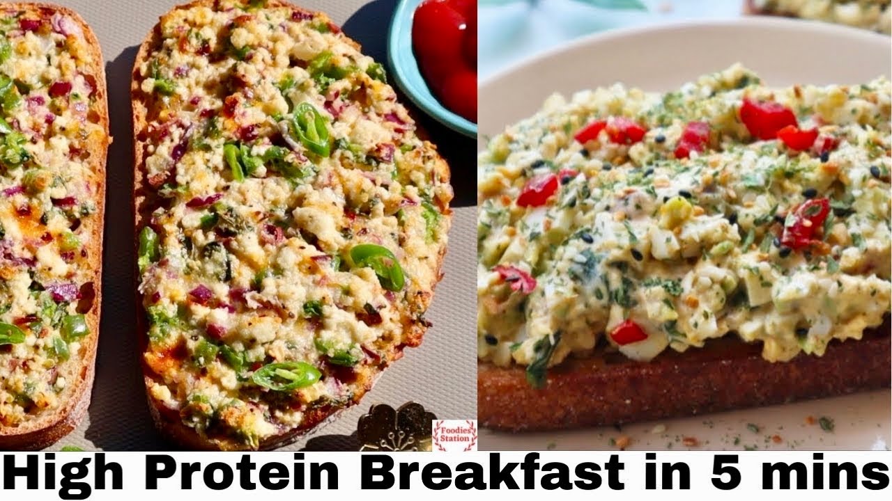 Healthy & High Protein Breakfast That Actually Tastes Good! Egg Salad ...