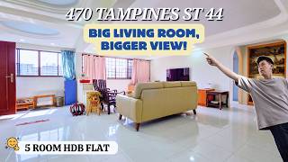 Big Living Room, Bigger View! | 5 Room HDB Tour at 470 Tampines Street 44 Big Living Room, Bigger View! | 5 Room HDB Tour at 470 Tampines Street 44