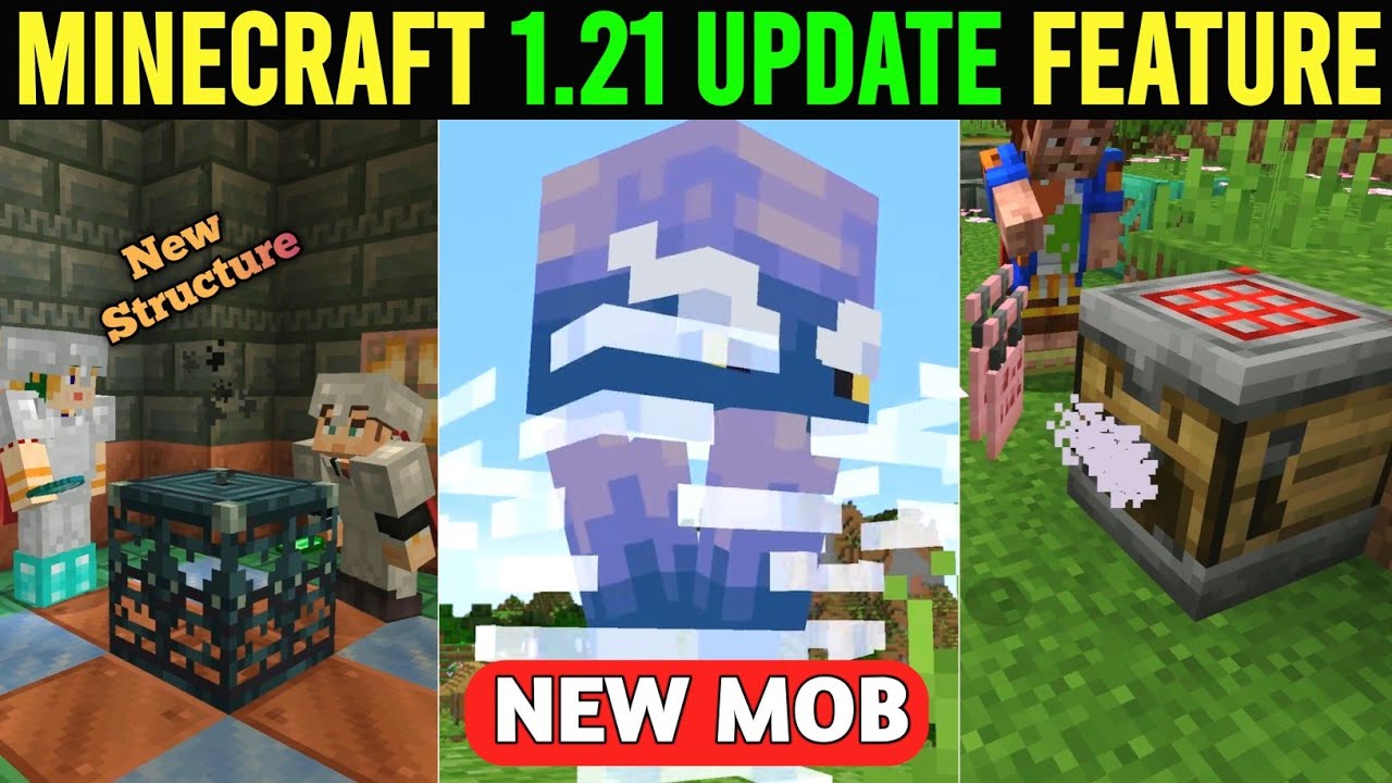 Download Minecraft 1.21 for free on Android: Discovering Trail Chamber  Update