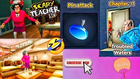 Scary Teacher 3D - Gameplay Walkthrough part 5 - Pin attack