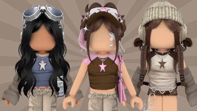Y2K roblox outfits w/ CODES & LINKS