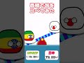 色んな国の面積を比較してみた! #ポーランドボール #countryballs