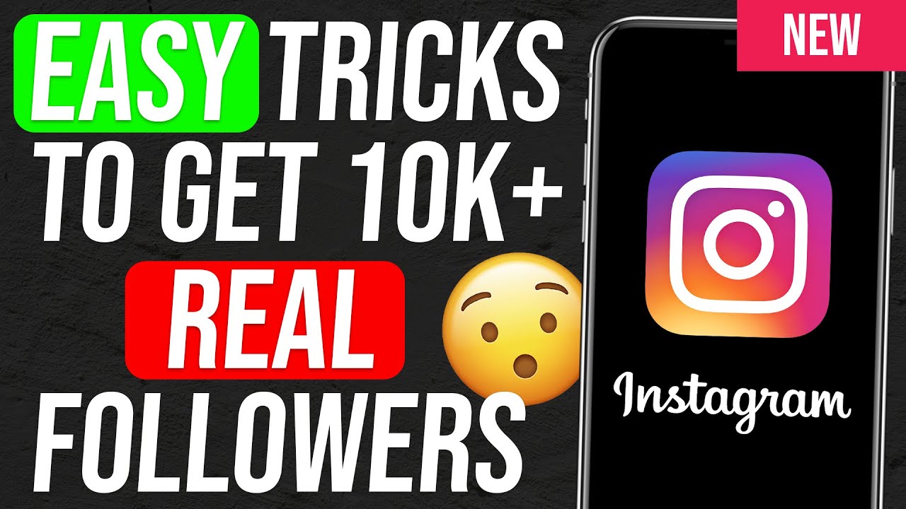 NEW Simple Trick To INCREASE Your Instagram Followers FAST (10k+ REAL ...