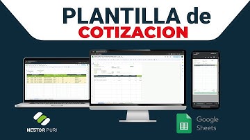 PLANTILLA DE COTIZACION EN GOOGLE SHEETS