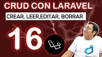 16.- Crud con Laravel - Crear, leer, editar y borrar registros (Incluir contenido)