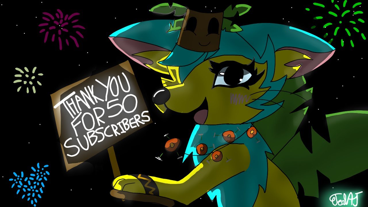 Animal Jam Play Wild 50 Subscriber Special Speedpaint! - YouTube