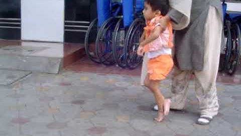 child with cerebral palsy pre botox injection video