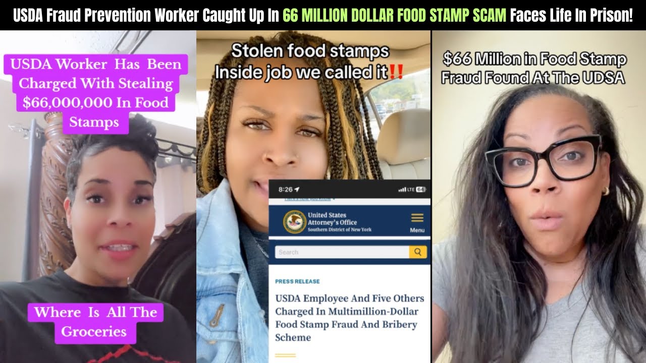 USDA Fraud Prevention Worker Commits 66 MILLION DOLLAR FOOD STAMP SCAM ...