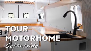 TOUR NO MOTORHOME GetOutside | Alexa, design, praticidade