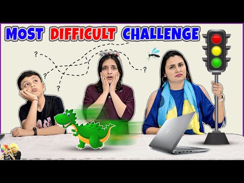 MOST DIFFICULT CHALLENGE | Learn Hindi u0026 English funny words | Translation | Aayu and Pihu Show