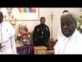 Arrival of Reverend Emmanuel Mobiyina Oshoffa CCC Worlwide,visiting CCC Providence Parish,RI USA on